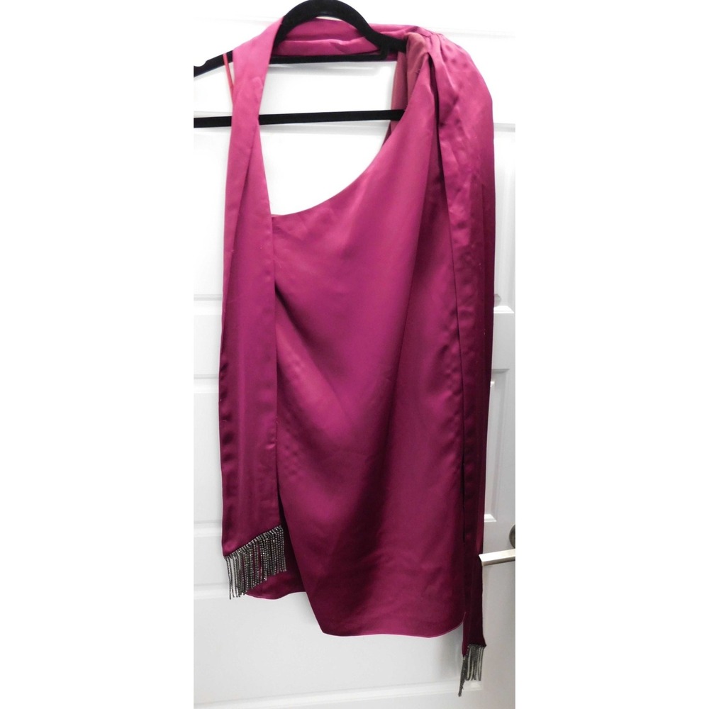 New Ramy Brook Giza Mini Dress in Plumberry $495rt Size 4